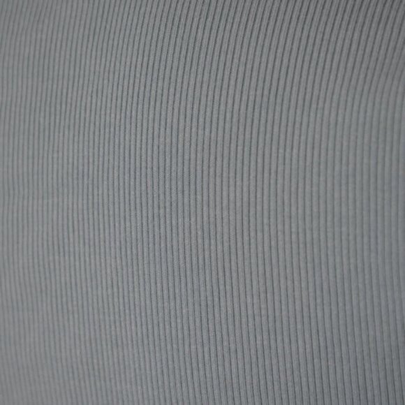 Aritzia Wilfred Harlequin Baby Blue Cut Out Crop Top Sz S - Picture 5 of 6